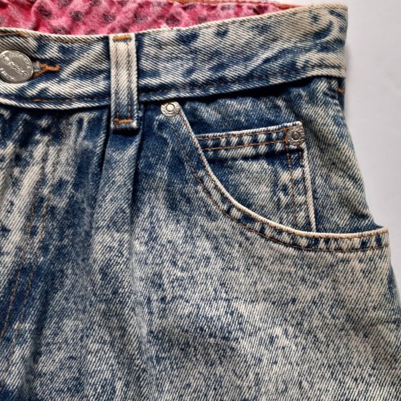 Vintage 80s Jeans Acid Wash High  Rise Waist Mom Sasson - Picture 5 of 16